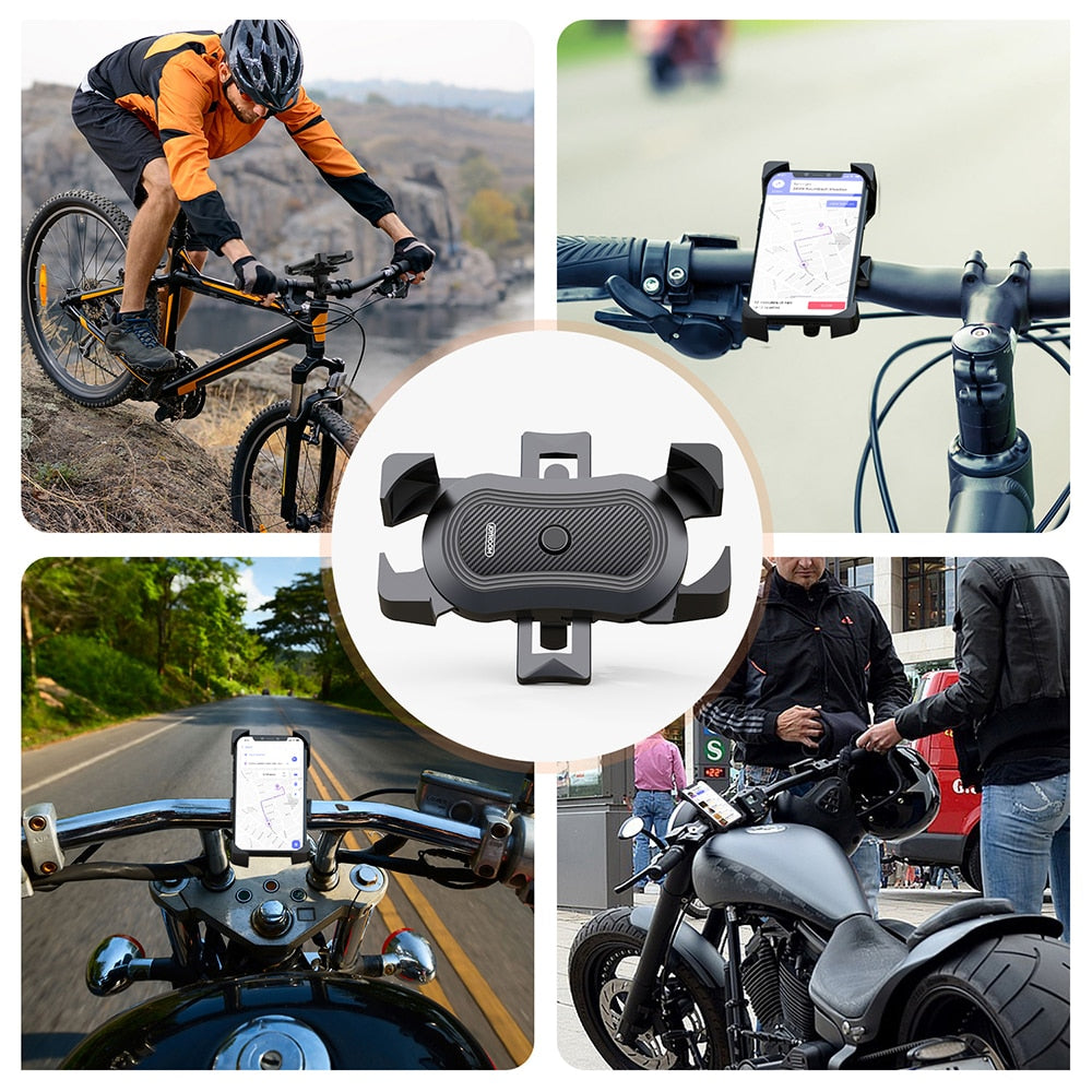 Universal Motorcycle Bicycle Phone Holder