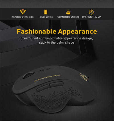 Ergonomic Wireless Bluetooth Computer Mouse