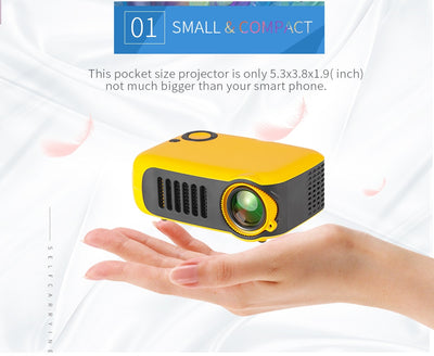 Mini Projector Multimedia Video Player