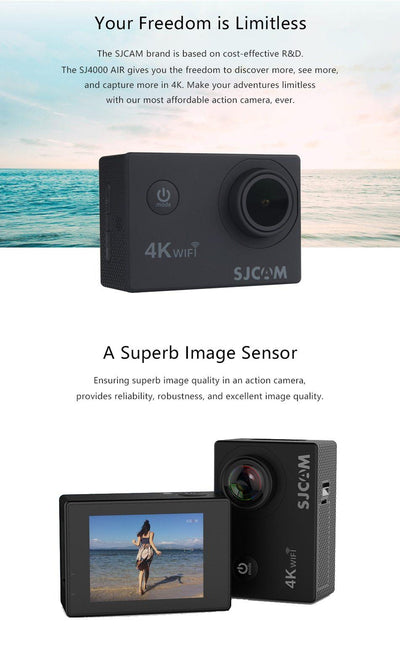 4K Waterproof  Sports Action Camera