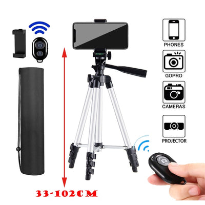 Lightweight Remote Control Tripod For Phone And Camera