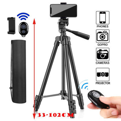 Lightweight Remote Control Tripod For Phone And Camera