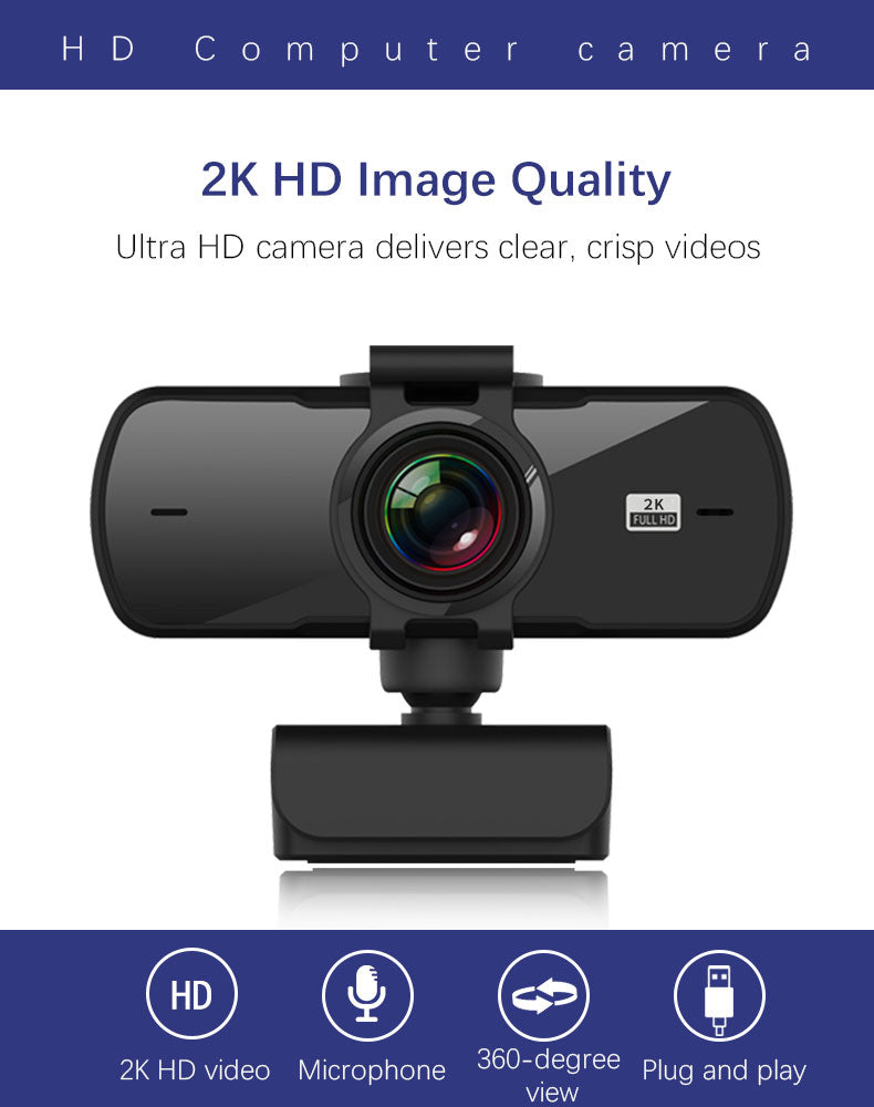 Full HD Autofocus With Microphone USB Web Camera